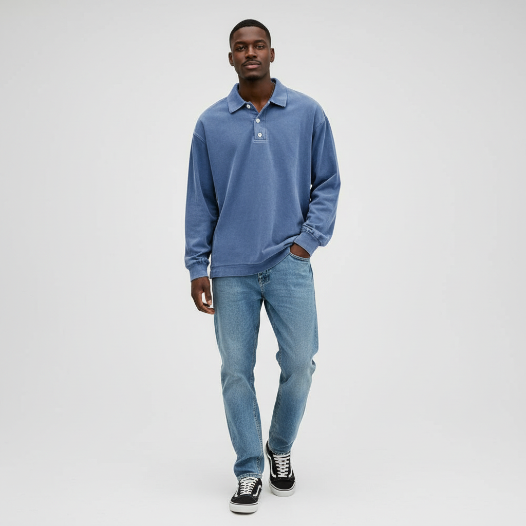 Tidal Men's Button Up Shirt | Long Sleeve